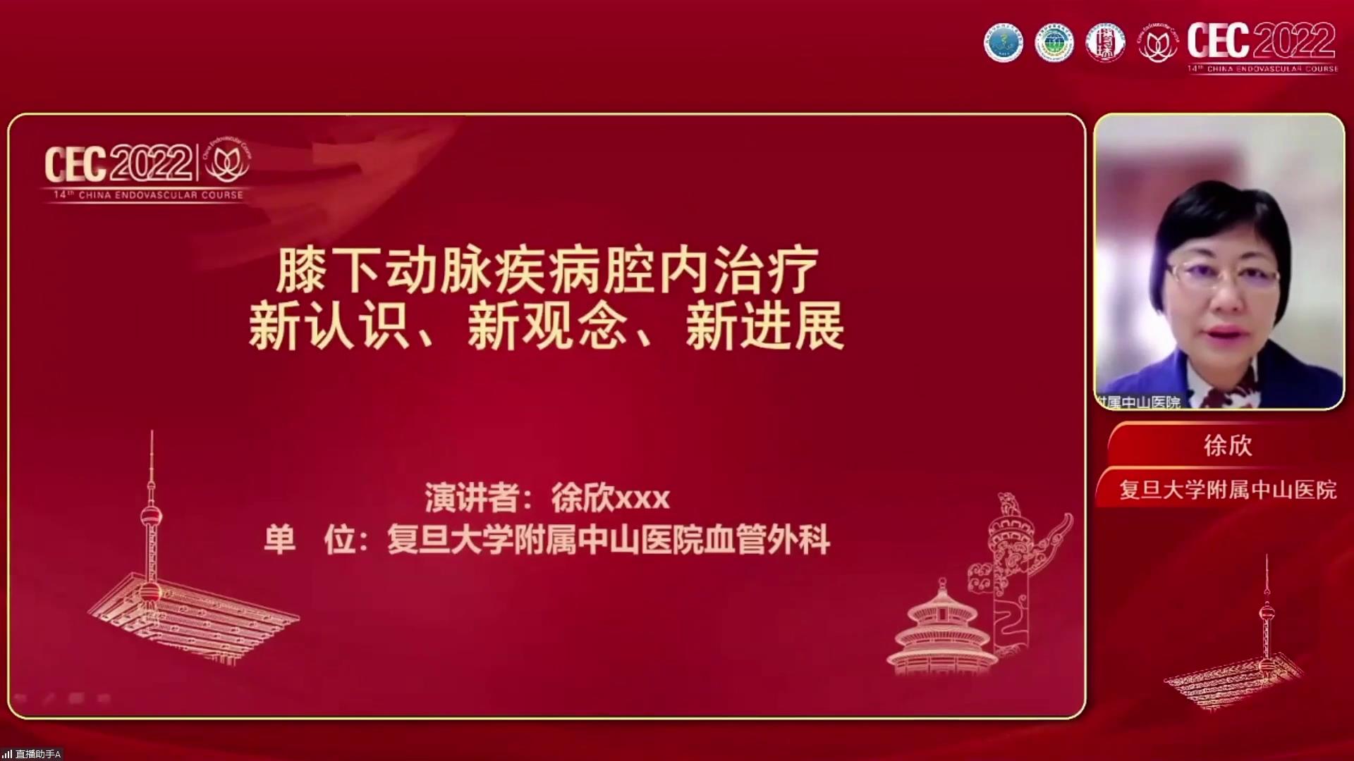 膝下动脉疾病腔内治疗新认识、新观念、新进展-徐欣图片