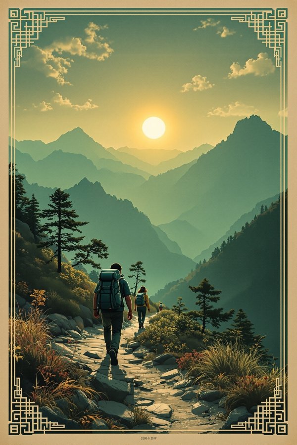 旅行的意义海报